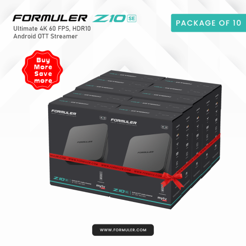Formuler Z10 SE Pack of 10