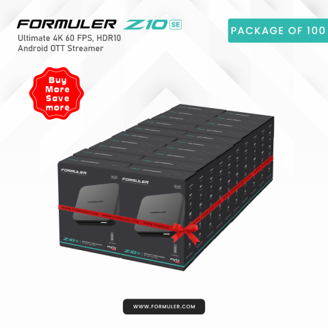 Formuler Z10 SE Pack of 100