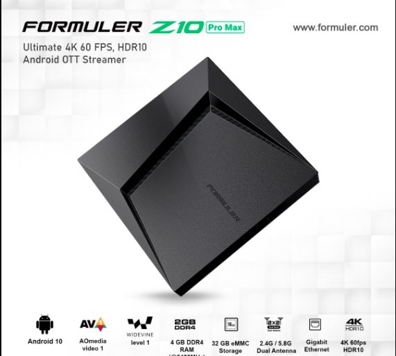 Formuler z10 pro max  in canada