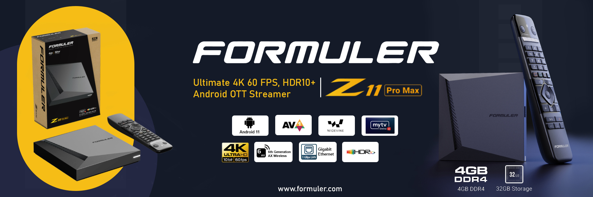 Formuler | Set-Top Box Wholesaler in USA and Canada